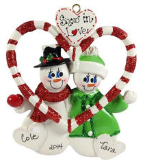 Couple Ornaments
