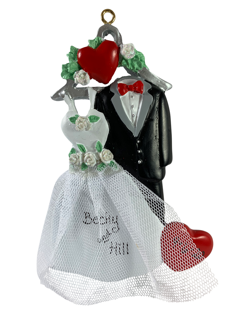 Wedding Dress and Tuxedo - Made of Resin