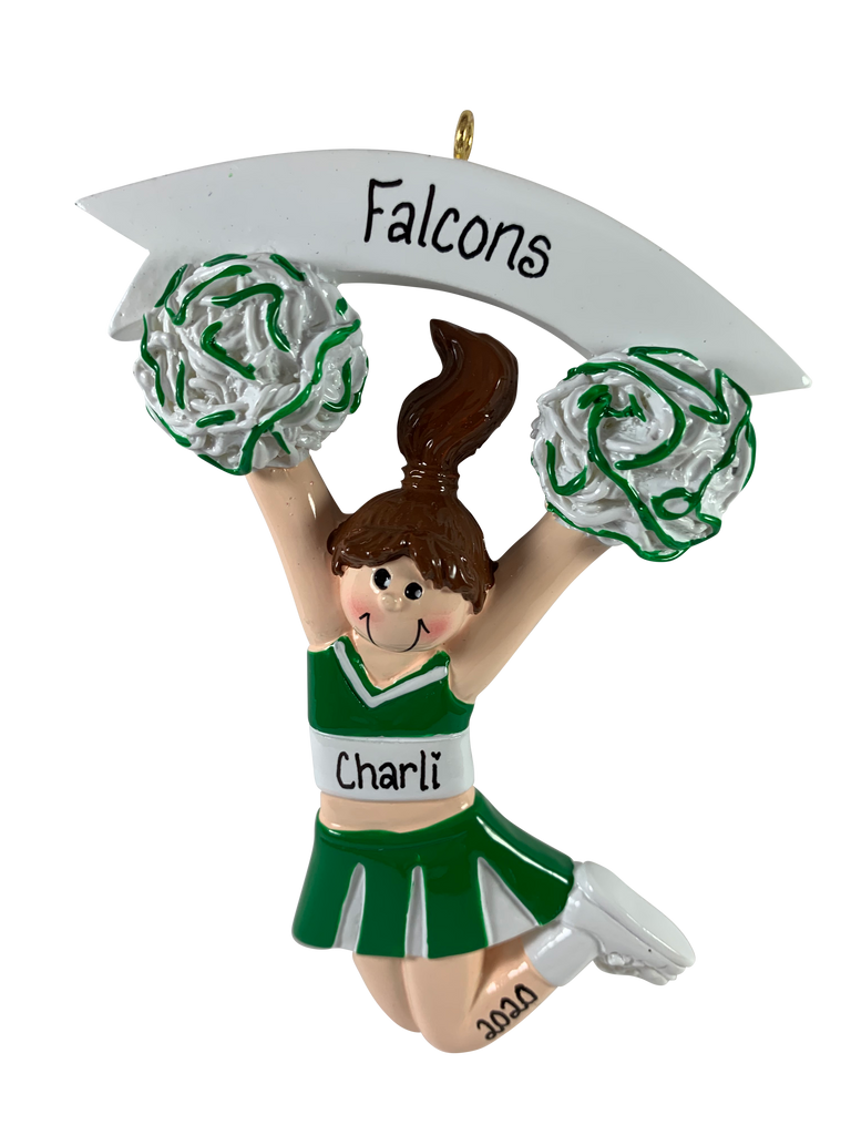 Cheerleader Green - Made of Resin
