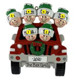 Jeep Family of 6 - Made of Resin