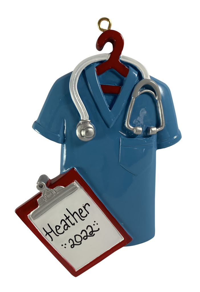 Scrubs - Blue - Made of Resin