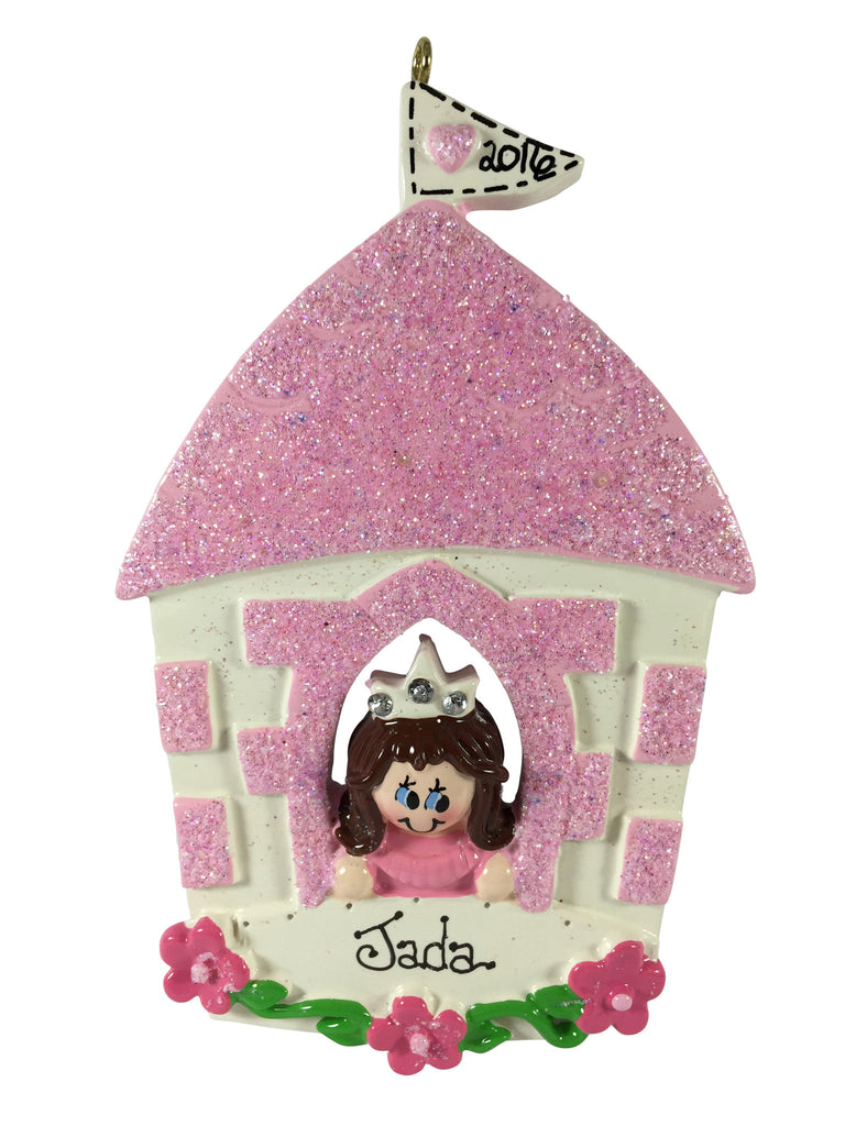 Princess Castle Brunette - Made of Resin