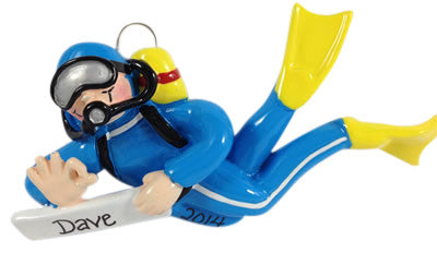 Scuba Boy - Made of Resin