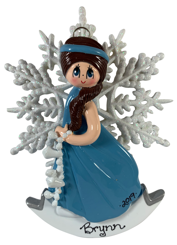 Snow Princess Brunette - Made of Resin