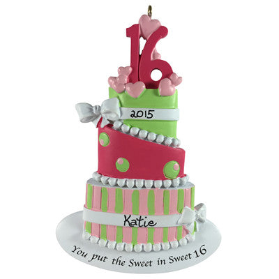 Sweet 16 - Made of Resin
