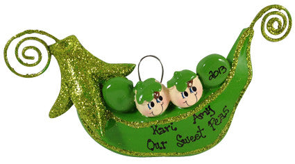 Two Peas in a Pod - Made of Resin