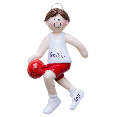 Basketball Boy Brunette - Made of Resin