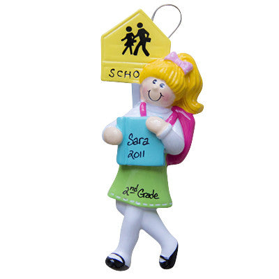 School Girl Blonde - Made of Resin