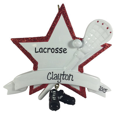 Lacrosse Star - Made of Resin