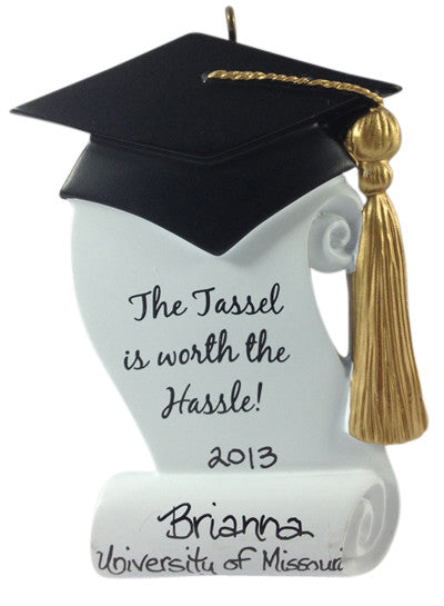 Tassle is Worth the Hassle - Made of Resin