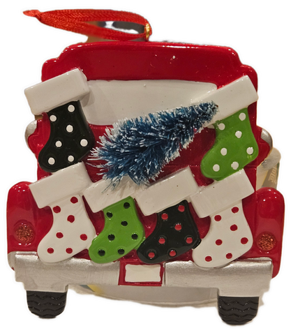 Traveling Christmas stockings of 6