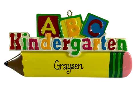 ABC Kindergarten - Made of Resin