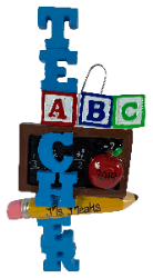 ABC Teacher - Made of Resin
