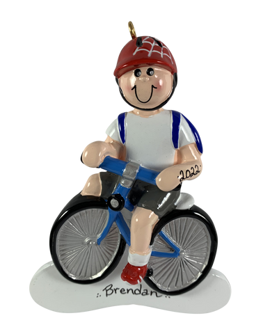 Biking Boy - Made of Resin