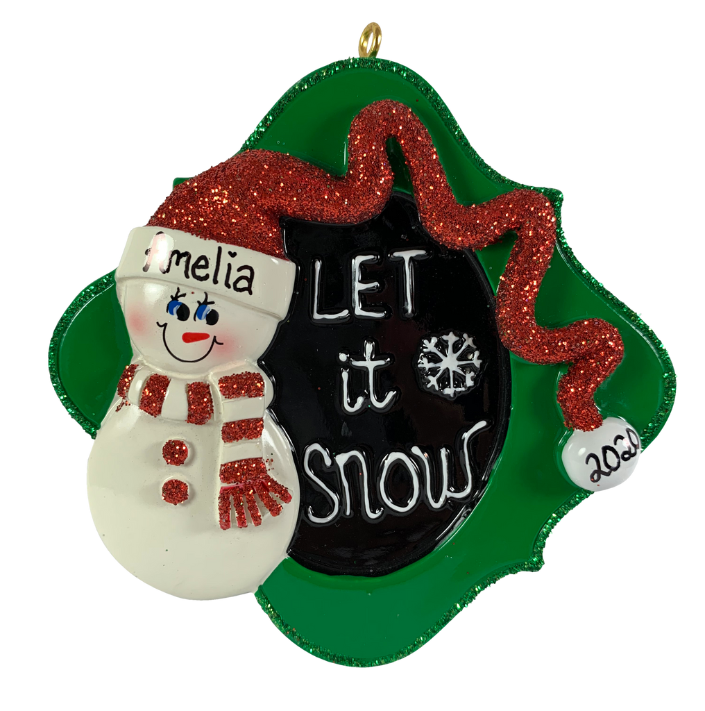 Let It Snow - Made of Resin