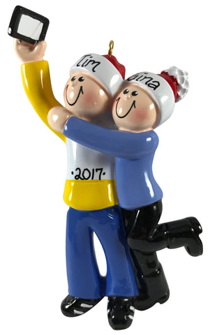 Selfie Couple - Made of Resin