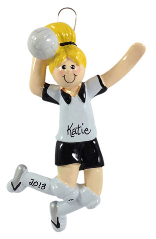 Volleyball Girl Blonde - Made of Resin