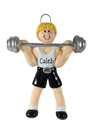 Weightlifter Blonde - Made of Resin