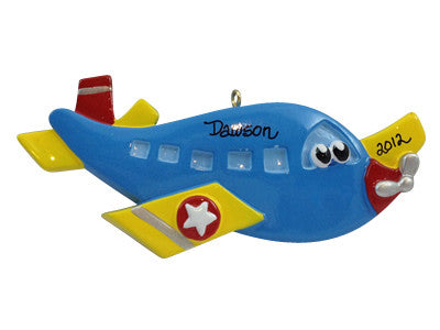 Airplane with Face - Made of Resin