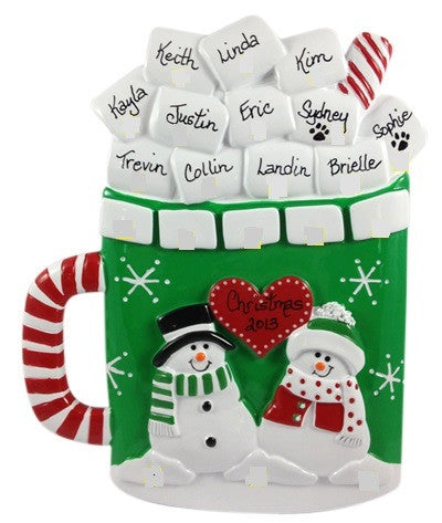 Hot Cocoa Mug Tabletop - Made of Resin