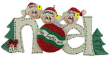 NOEL Family of 3 - Made of Resin