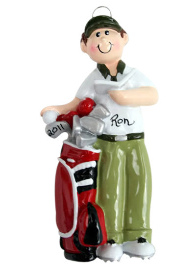 Golfer Boy - Made of Resin