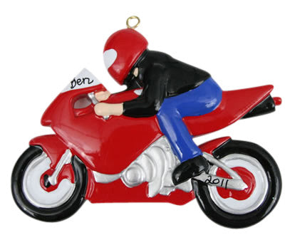 Motorcycle Rider - Made of Resin