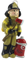 Firefighter Boy - Made of Resin