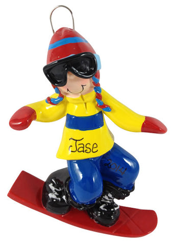 Snowboarder - Made of Resin