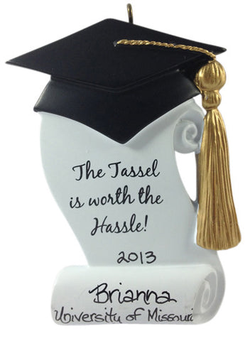 Tassle is Worth the Hassle - Made of Resin